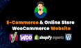 build ecommerce website online store, webshop using wordpress woocommerce