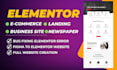 copy clone design a website using elementor pro and astra