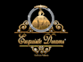 design luxury 3d gold logo, minimal feminine fashion brand