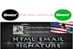 create HTML Email Signature