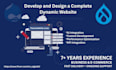 develop and design a complete dynamic website