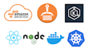 deploy node, react application in AWS, k8 with best practise