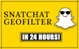 design snapchat geofilter for you