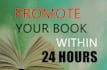 promote your book within 24 hours