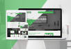 design creative website mockup