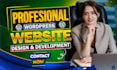 develop a premium responsive wordpress website design for your business