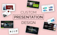 create presentation design for you