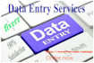 do any kind of data entry