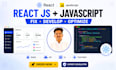 fix react js , javascript bugs errors issues and develop web applications