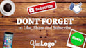 create a youtube intro, outro, promo video and animation