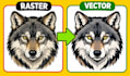 do vector tracing or convert to vector quickly