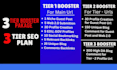 boost up your website with powerful 3 tier mix SEO backlinks