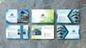 create a modern business card and stationery design