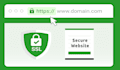 install SSL certificate https on your webserver and fix issues