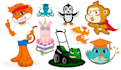 design mascot cartoon awesome logo