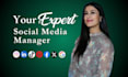 be your social media marketing manager and content creator