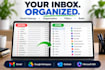 organize and streamline your email inbox