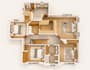 do architecture design 3d floor plan in sketchup and rendering
