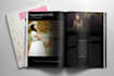 design professional magazine in adobe indesign