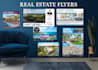 create an  awesome unique real estate,open house flyer