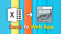 convert excel spreadsheet into responsive web app or online calculator