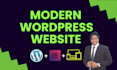 design, develop modern wordpress website as elementor pro expert