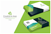 make your logo and double side business card