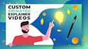 create a custom animated 2d explainer video