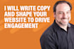 write your website content to drive engagement