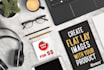 create awesome flat lay backgrounds