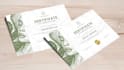 design a professional branded certificate, award template