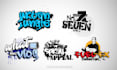 design a stylish graffiti inspired logo