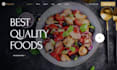 create a professional restaurant website with online menu