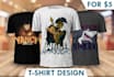 design a creative t shirt
