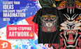 create standout clothing design or streetwear illustration