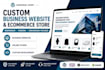 develop a custom business website or ecommerce store
