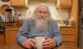 be your spokesperson as elmer, drinking coffee