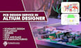 do pcb design, pcb layout and circuit design in altium
