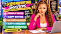 write your screenplay, movie script, tv series, as a screenwriter, scriptwriter