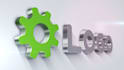 create metallic 3d logo animation