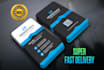 create 4 different business card design within 5 hours