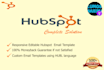 code hubspot responsive email template