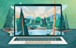 create an original illustration perfectly