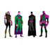 create awesome super heroes