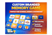 create a custom branded memory game for your business, event or school