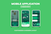 design mobile app UI UX with figma, xd or sketch, figma app design
