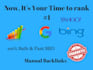 create 50 high trust flow niche relevant manual backlinks