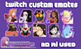 create custom twitch emotes