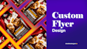 design a professional flyer or brochure for your business