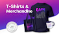 design creative t shirt, bag, mug graphics